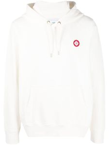 Casablanca hoodie ample à patch brodé - Tons neutres