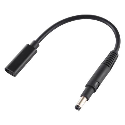 USB-C/type-C female naar 4 8 x 1.7 mm mannelijke laptop power charge-aansluiting