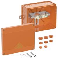Spelsberg WKE 6 - Duo 7 x 6q Aftakkast (l x b x h) 250 x 200 x 120 mm Oranje IP66 1 stuk(s)