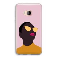 Yellow glasses: HTC U Play Transparant Hoesje