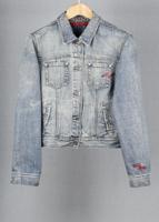 Tommy Hilfiger Blue vintage denim jacket in size M for Unisex