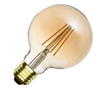 Led lamp goud warm wit G95 95mm 6W (dimbaar)