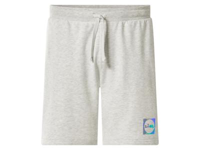 Lidl korte heren joggingbroek (Grijs, XL)