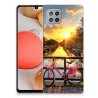 Samsung Galaxy A42 | Silliconen Back Cover | Amsterdamse Grachten