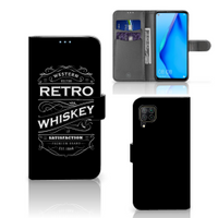 Huawei P40 Lite Book Cover Whiskey