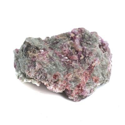 Ruwe Albiet met Roze Toermalijn Insluitsels Edelsteen 20 - 40 mm