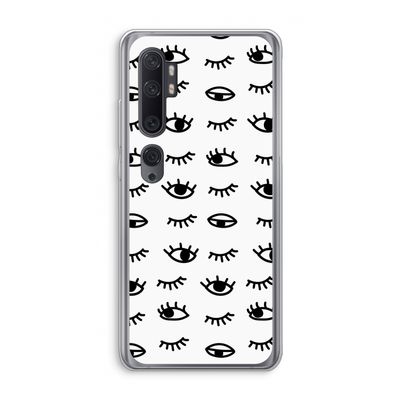 Eye pattern #2: Xiaomi Mi Note 10 Pro Transparant Hoesje