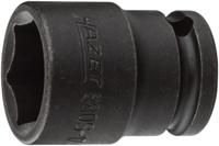 HAZET Krachtdopsleutel 880S-17 · 3/8 inch (10 mm) vierkant hol · Buiten-zeskant-tractieprofiel · SW 17 mm