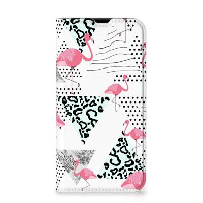 iPhone 13 Pro | Hoesje maken | Flamingo Triangle