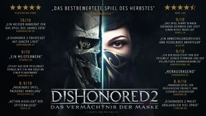 Bethesda Dishonored 2 Standaard Duits, Engels, Vereenvoudigd Chinees, Spaans, Frans, Italiaans, Japans, Pools, Portugees, Russisch PlayStation 4