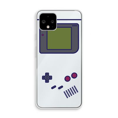 Game On: Pixel 4 Transparant Hoesje