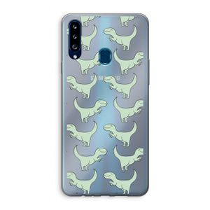 Dinos: Samsung Galaxy A20s Transparant Hoesje
