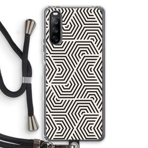 Magic pattern: Sony Sony Xperia 10 III Transparant Hoesje met koord
