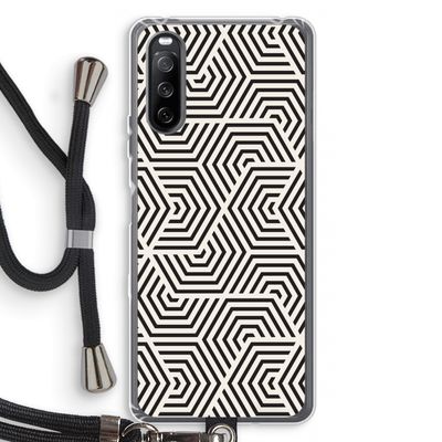Magic pattern: Sony Sony Xperia 10 III Transparant Hoesje met koord