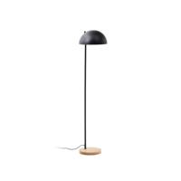 Kave Home Vloerlamp Catlar Essenhout en metaal - thumbnail