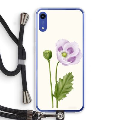 Purple poppy: Honor Play 8A Transparant Hoesje met koord