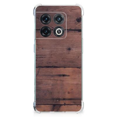 OnePlus 10 Pro Stevig Telefoonhoesje Old Wood OnePlus 10 Pro Stevig Telefoonhoesje Old Wood