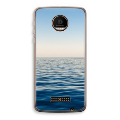 Water horizon: Motorola Moto Z Force Transparant Hoesje