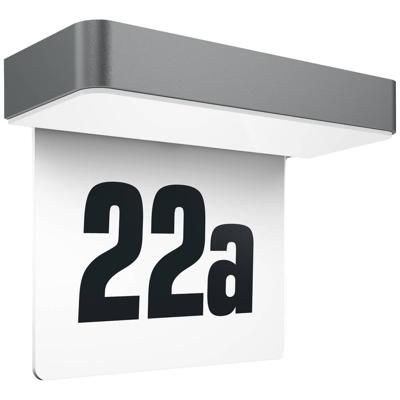 Steinel AUSSENLEUCHTE XSOLAR SOL-O HN ANT 065935 Wandspot op zonne-energie LED 0.07 W Antraciet-grijs