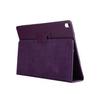 Lunso - iPad Pro 10.5 inch / Air (2019) 10.5 inch - Stand flip sleepcover hoes - Paars - thumbnail