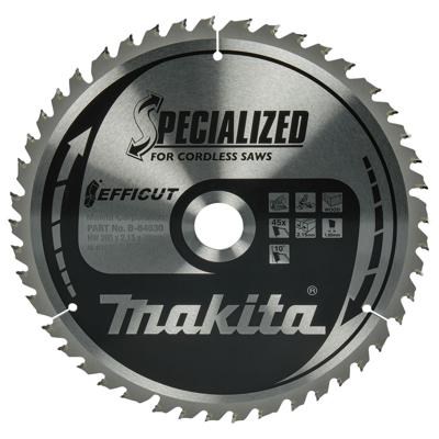 Makita Afkortzaagblad voor Hout | Efficut | Ø 260mm Asgat 30mm 45T - B-64630