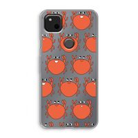 Krab: Google Pixel 4a Transparant Hoesje