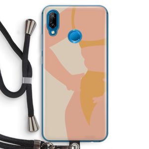 Bikini body: Huawei P20 Lite Transparant Hoesje met koord