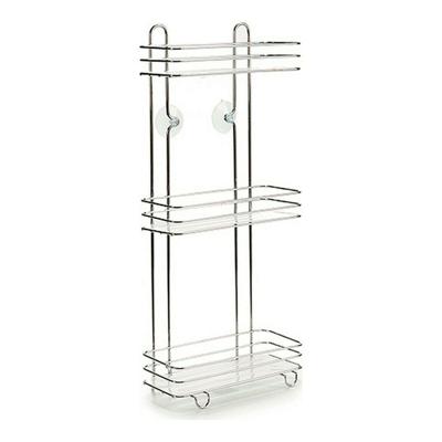 Badkamerschappen Berilo Transparant Zilverkleurig 26 x 59,5 x 13,5 cm 13,5 x 59,5 x 26 cm
