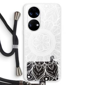 Roses Are Red: Huawei P50 Transparant Hoesje met koord