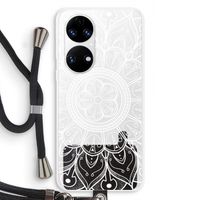 Roses Are Red: Huawei P50 Transparant Hoesje met koord