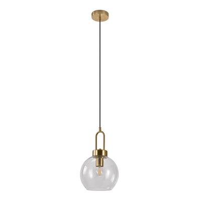 Jones - Hanglamp - helder glas - staal - 150 cm