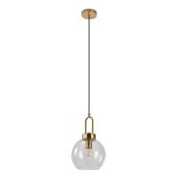 Jones - Hanglamp - helder glas - staal - 150 cm