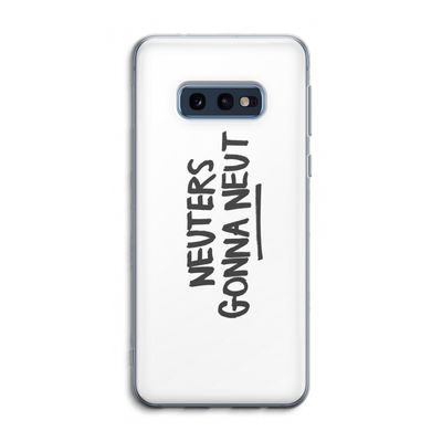 Neuters: Samsung Galaxy S10e Transparant Hoesje