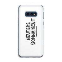 Neuters: Samsung Galaxy S10e Transparant Hoesje