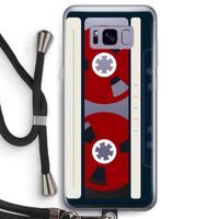 Here's your tape: Samsung Galaxy S8 Transparant Hoesje met koord