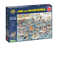 Jumbo Jan van Haasteren puzzel De kattenshow - 2000 stukjes - thumbnail