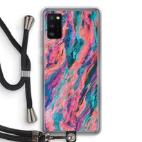 Electric Times: Samsung Galaxy A41 Transparant Hoesje met koord