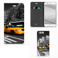 Huawei P10 Plus Book Cover New York Taxi