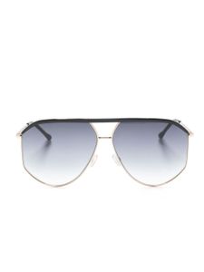 Isabel Marant Eyewear lunettes de soleil Enzo à monture pilote - Noir