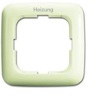 Busch-Jaeger 2CKA001725A0662 Frame, Verwarmingsnoodschakelaar Frame 1-voudig Duro 2000 SI Crème-wit, Parel-wit 1 stuk(s)