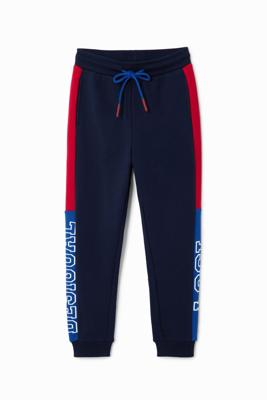 Basketbal joggerbroek - BLUE - 3/4