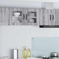 Keukenkast 2 pcs Grijs Sonoma 40 x 31 x 40 cm Bewerkt hout