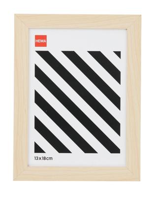 HEMA Fotolijst 13x18cm Naturel Hout (hout)
