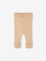 Lange legging voor baby's BASICS donkerbruin