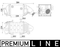 Intercooler, inlaatluchtkoeler CI226000P