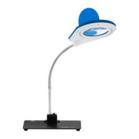 Loeplamp - 5 / 10-keer vergroting - blauw