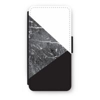 Combinatie marmer: iPhone SE 2020 Flip Hoesje