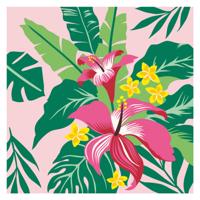 Ravensburger Creart schilderen op nummer - tropische planten
