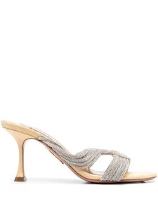 Aquazzura mules Gatsby 75 mm - Blanc