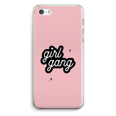 Girl Gang: iPhone 5 / 5S / SE Transparant Hoesje